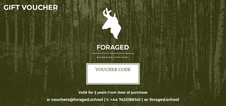 Foraged Variable Gift Voucher